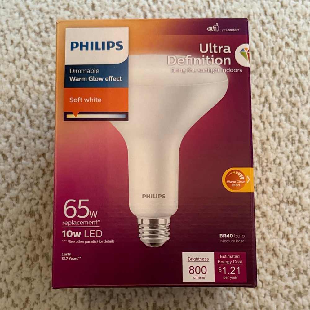 Philips Soft White Ultra Definition LED Bulb